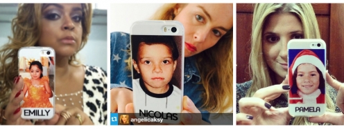 Selfies divulgam desaparecidos