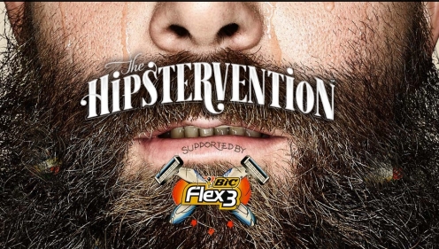 Bic lan&ccedil;a manifesto contra a barba