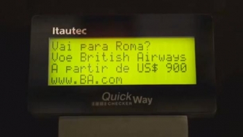 An&uacute;ncio em leitor de pre&ccedil;os