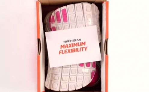 NIKE FREE 5.0 EM CAIXA COM UM TER&Ccedil;O DO TAMANHO