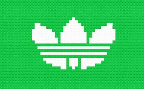 Logotipos ic&ocirc;nicos s&atilde;o recriados em LEGO