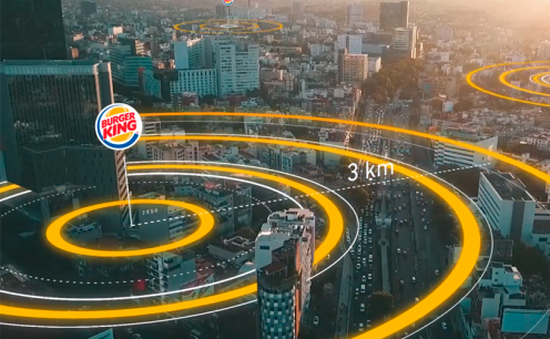 Burguer King cria campanha especial para quem est&aacute; preso no tr&acirc;nsito