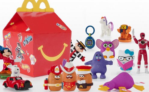 McLanche Feliz 40 anos: comemora&ccedil;&atilde;o traz de volta os brinquedos mais marcantes