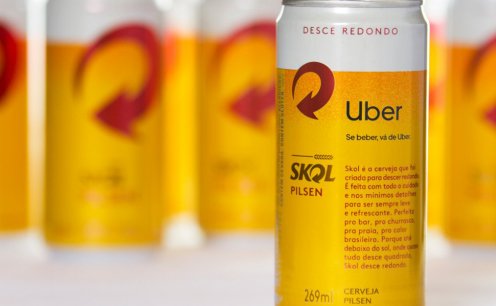 Parceria no Carnaval: Skol e Uber se unem para transportar foli&otilde;es em seguran&ccedil;a