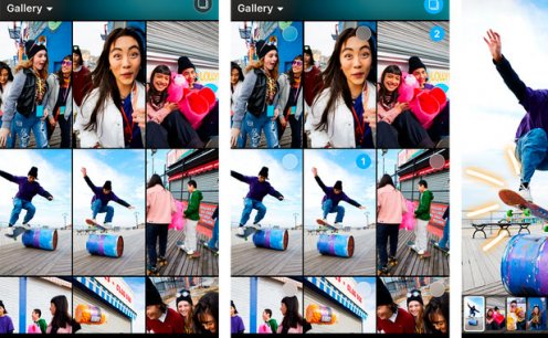 Stories com v&aacute;rias fotos de uma &uacute;nica vez! 