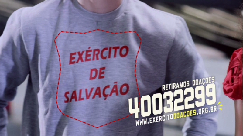 Ex&eacute;rcito da Salva&ccedil;&atilde;o incentiva doa&ccedil;&otilde;es 