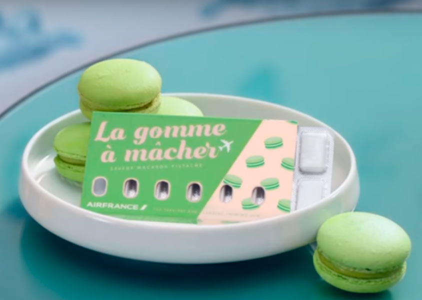A Air France cria novo chiclete que ameniza press&atilde;o nos ouvidos em voos!  