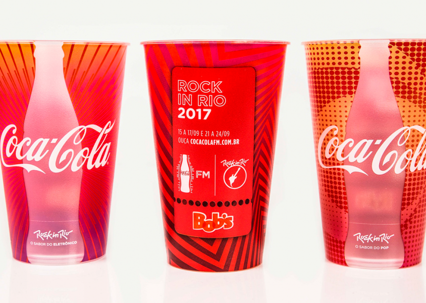 Especial Rock in Rio: Coca-Cola e Bob&rsquo;s lan&ccedil;am copo exclusivo para o festival! 