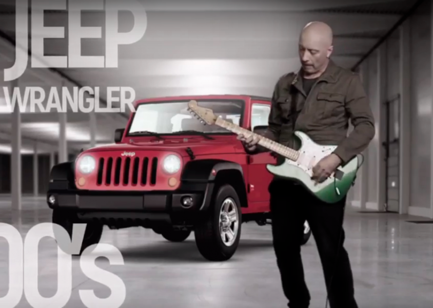 Jeep celebra semana do Rock contando hist&oacute;rias com guitarrista da banda IRA