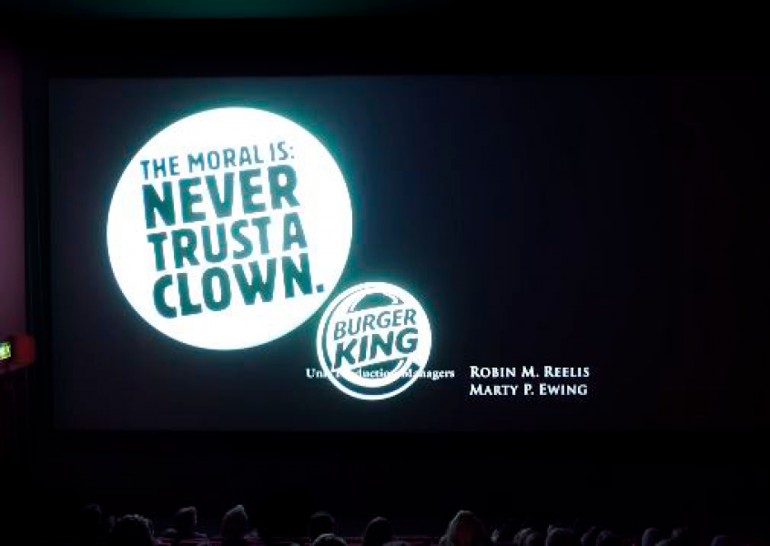 Para cutucar McDonald's, Burger King usa cr&eacute;ditos no filme &ldquo;It: a coisa&rdquo;