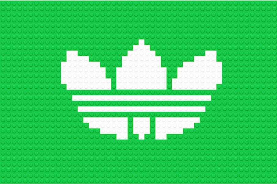 Logotipos ic&ocirc;nicos s&atilde;o recriados em LEGO