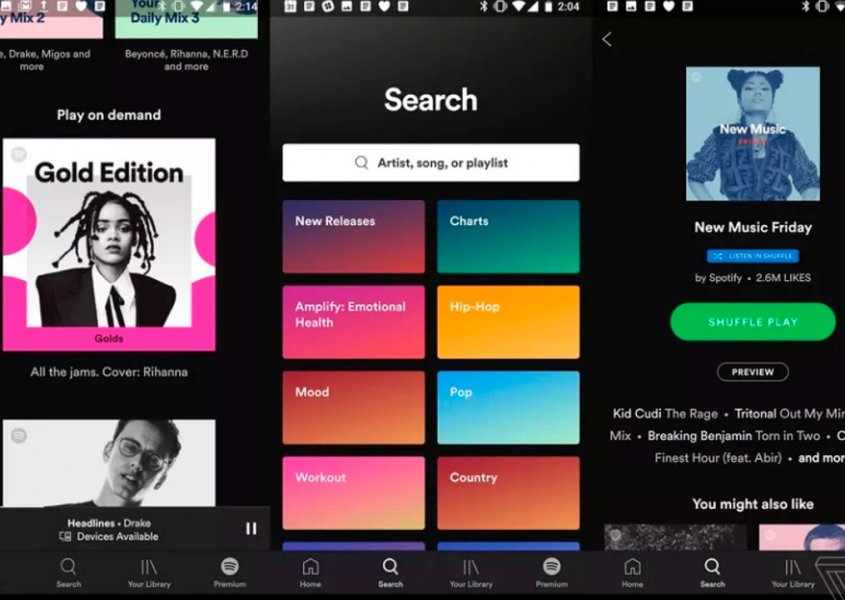 Algumas atualiza&ccedil;&otilde;es podem trazer uma nova vers&atilde;o do Spotify! 