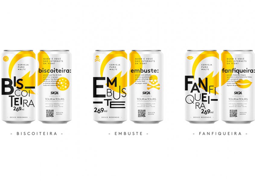 Cerveja LDRV: Skol lan&ccedil;a latas inspiradas em g&iacute;rias das redes sociais
