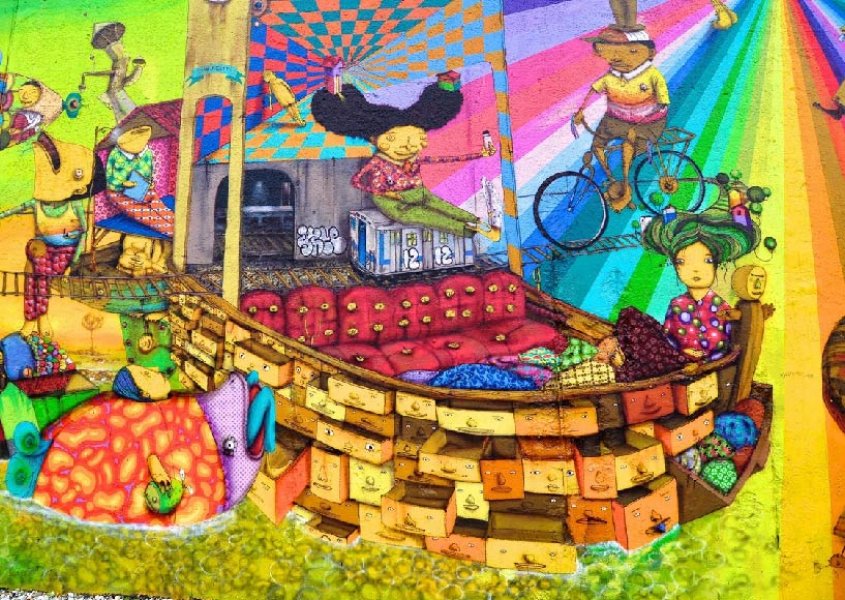 OSGEMEOS ganha exposi&ccedil;&atilde;o na Pinacoteca