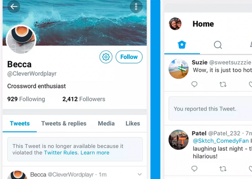 Usu&aacute;rios ser&atilde;o avisados quando um tweet for removido 
