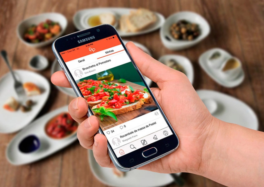 Pip, uma rede social para quem ama culin&aacute;ria