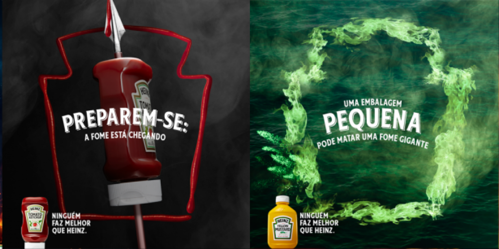Heinz cria p&ocirc;steres criativos com temas de Game of Thrones 
